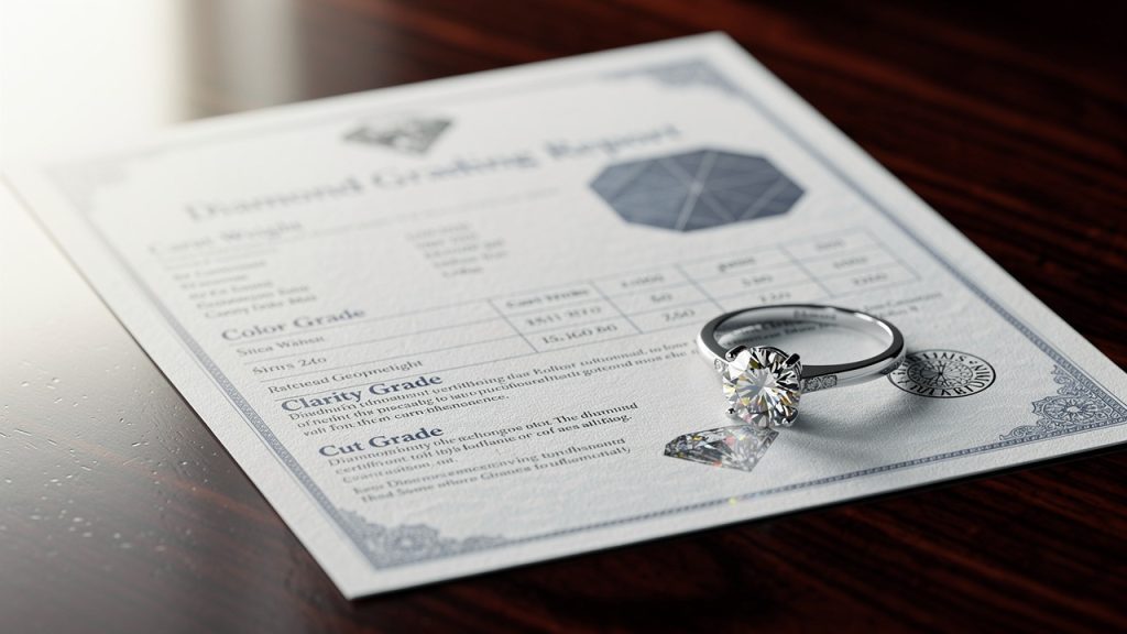 Why More Couples Are Choosing Ethical Diamonds Now 4 Signed contract document with pen and eyeglasses on desk